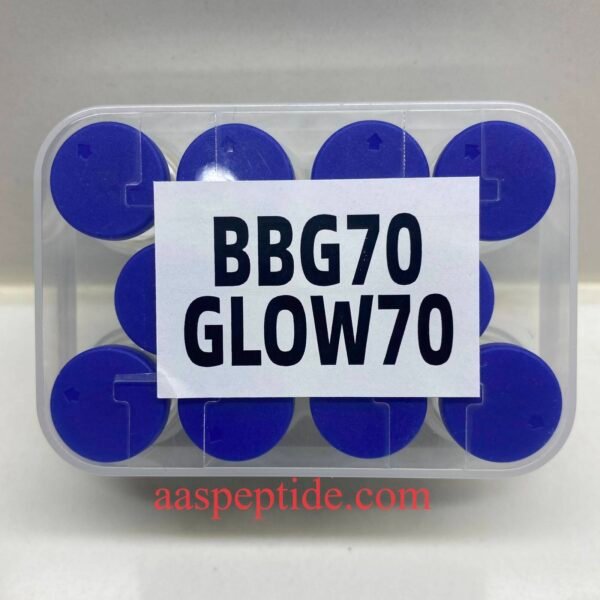 BBG70 Glow BPC-157 10mg+GHK-CU 50mg+TB500 10mg 70 mg*10vials Kit