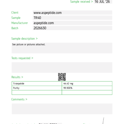 Tirzepatide 40mg